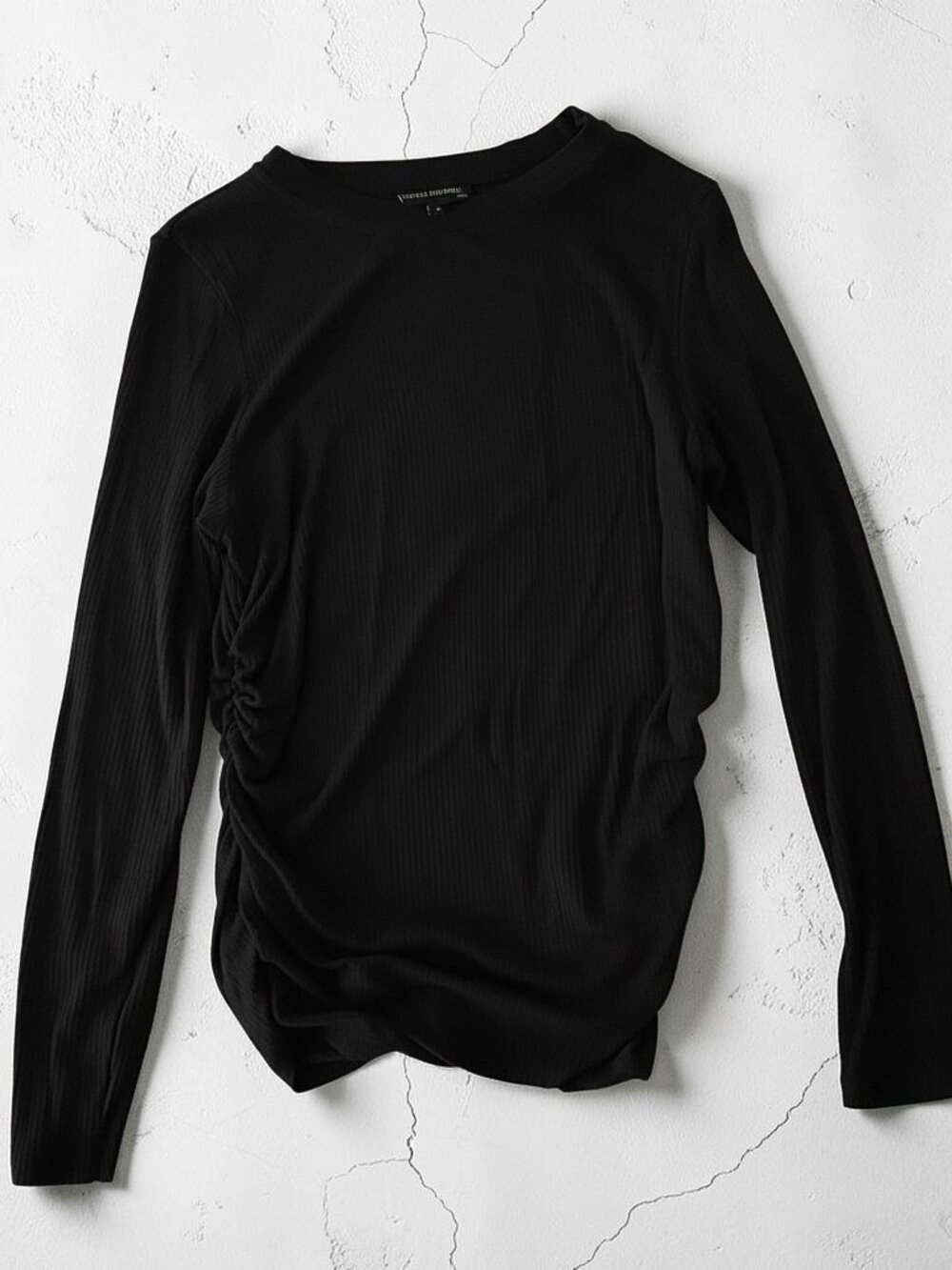 Alyssa Thomas NY Black Rouched Blouse – Women's Size Medium